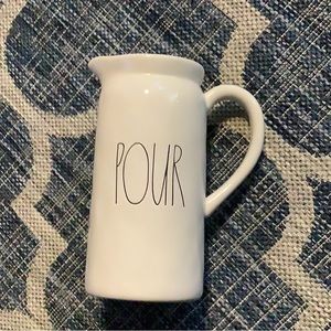 Rae Dunn Collection, “Pour” Pitcher LL